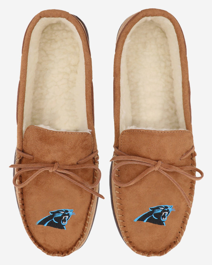 Carolina Panthers Moccasin Slipper FOCO - FOCO.com