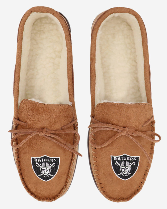 Las Vegas Raiders Moccasin Slipper FOCO - FOCO.com