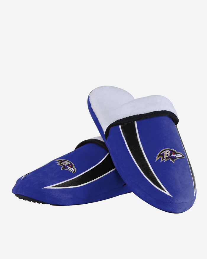 Baltimore Ravens Sherpa Slide Slipper FOCO - FOCO.com