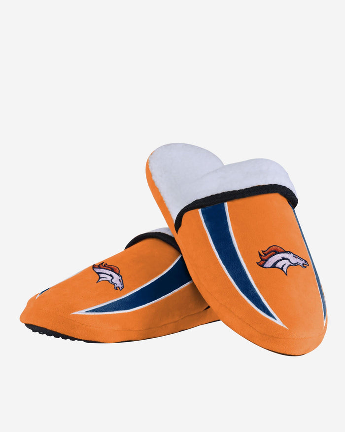 Denver Broncos Sherpa Slide Slipper FOCO - FOCO.com