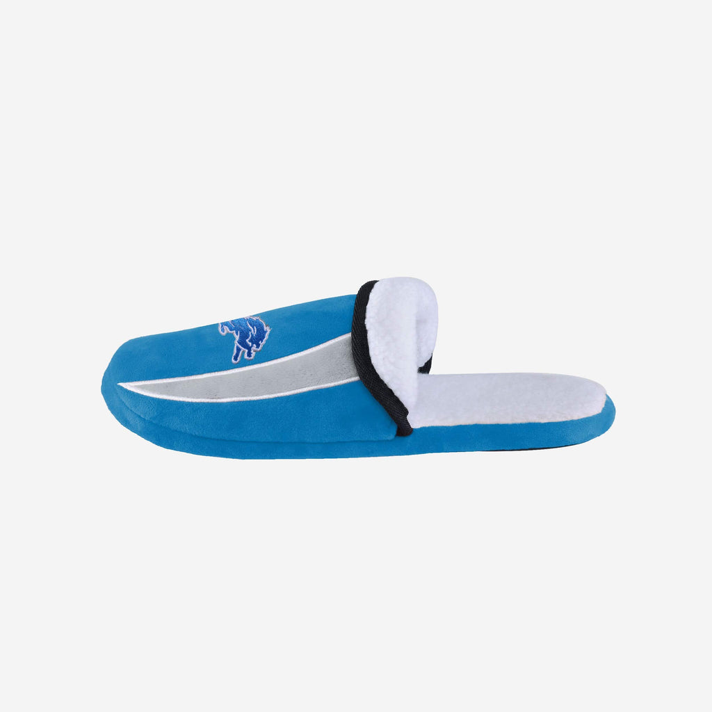 Detroit Lions Sherpa Slide Slipper FOCO - FOCO.com