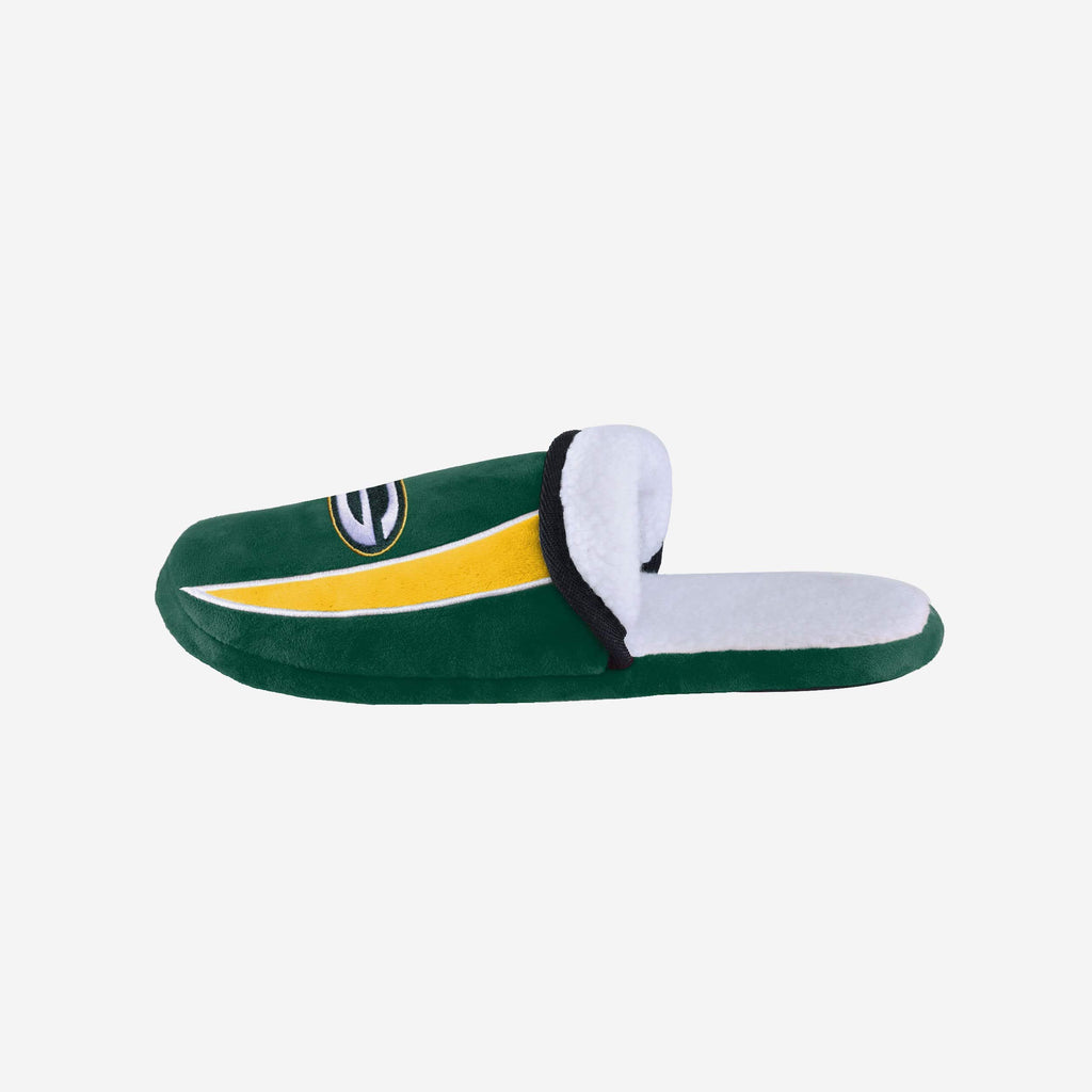 Green Bay Packers Sherpa Slide Slipper FOCO - FOCO.com