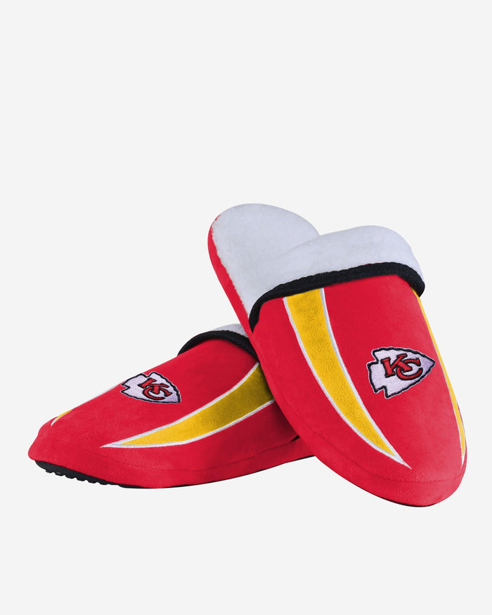 Kansas City Chiefs Sherpa Slide Slipper FOCO - FOCO.com