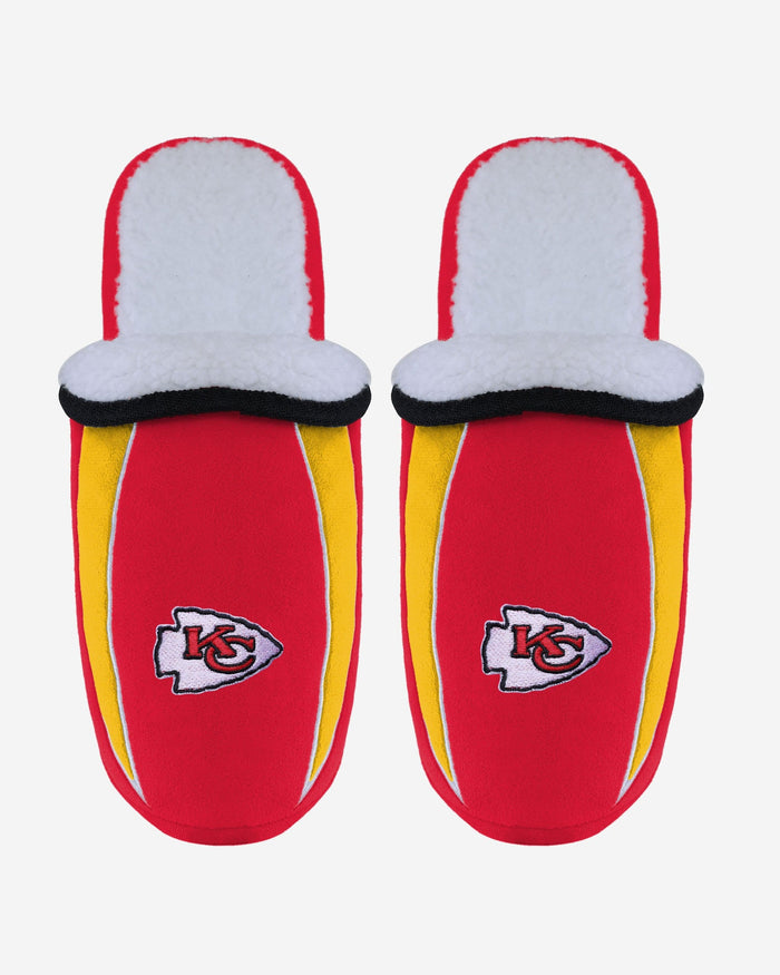 Kansas City Chiefs Sherpa Slide Slipper FOCO S - FOCO.com