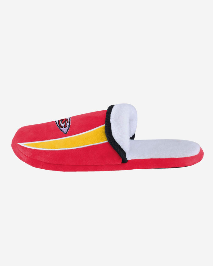 Kansas City Chiefs Sherpa Slide Slipper FOCO - FOCO.com