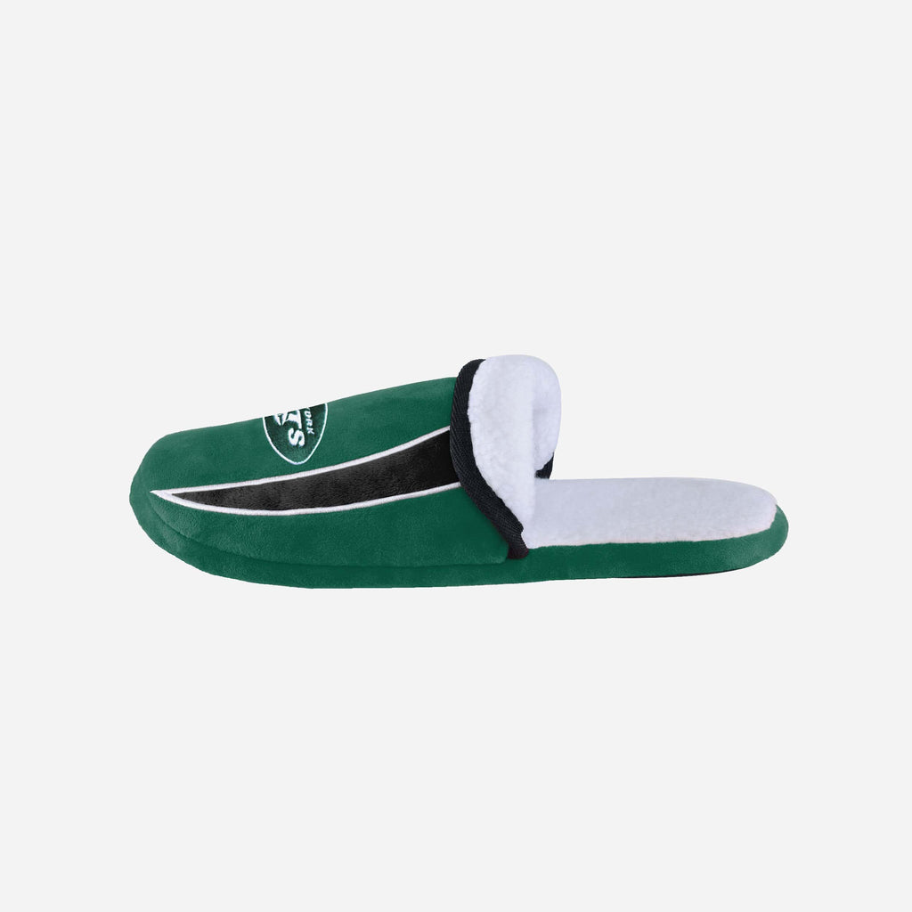 New York Jets 1998-2018 Sherpa Slide Slipper FOCO - FOCO.com