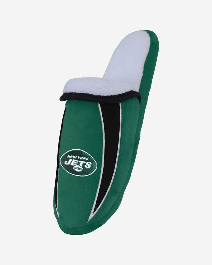 New York Jets 1998-2018 Sherpa Slide Slipper FOCO - FOCO.com