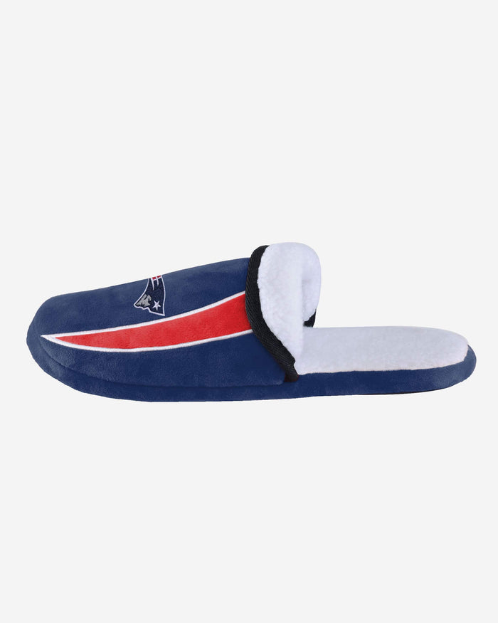 New England Patriots Sherpa Slide Slipper FOCO - FOCO.com