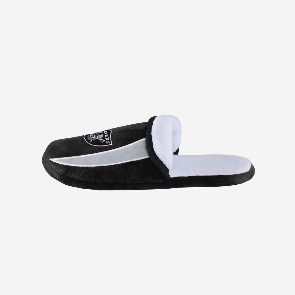 Las Vegas Raiders Sherpa Slide Slipper FOCO - FOCO.com