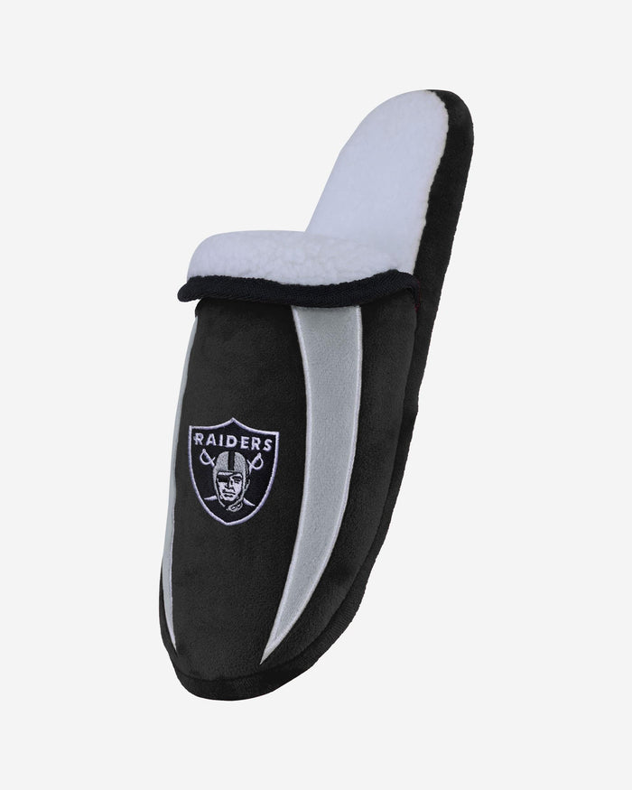 Las Vegas Raiders Sherpa Slide Slipper FOCO - FOCO.com