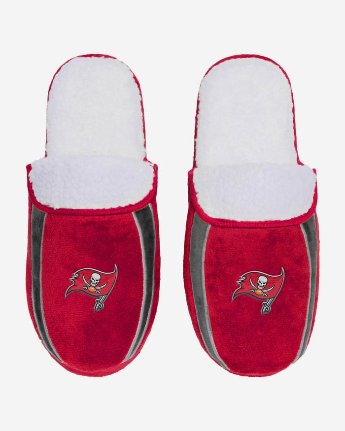 Tampa Bay Buccaneers Sherpa Slide Slipper FOCO - FOCO.com