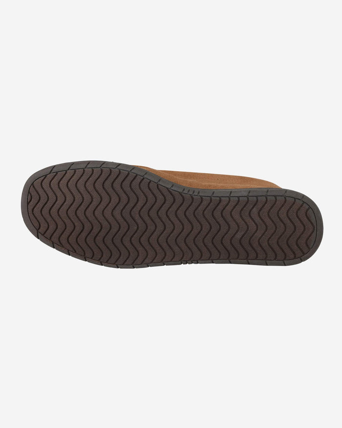 Las Vegas Raiders Beige Moccasin Slipper FOCO - FOCO.com