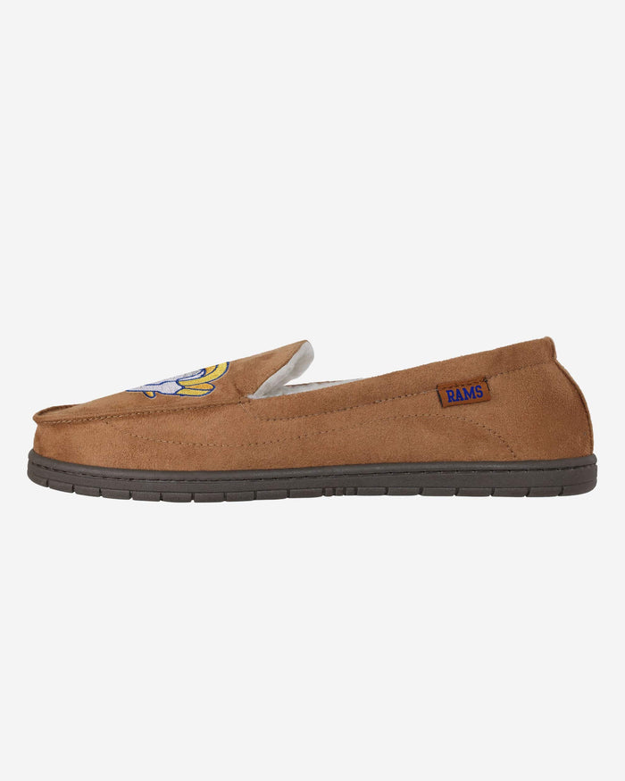 Los Angeles Rams Beige Moccasin Slipper FOCO S - FOCO.com