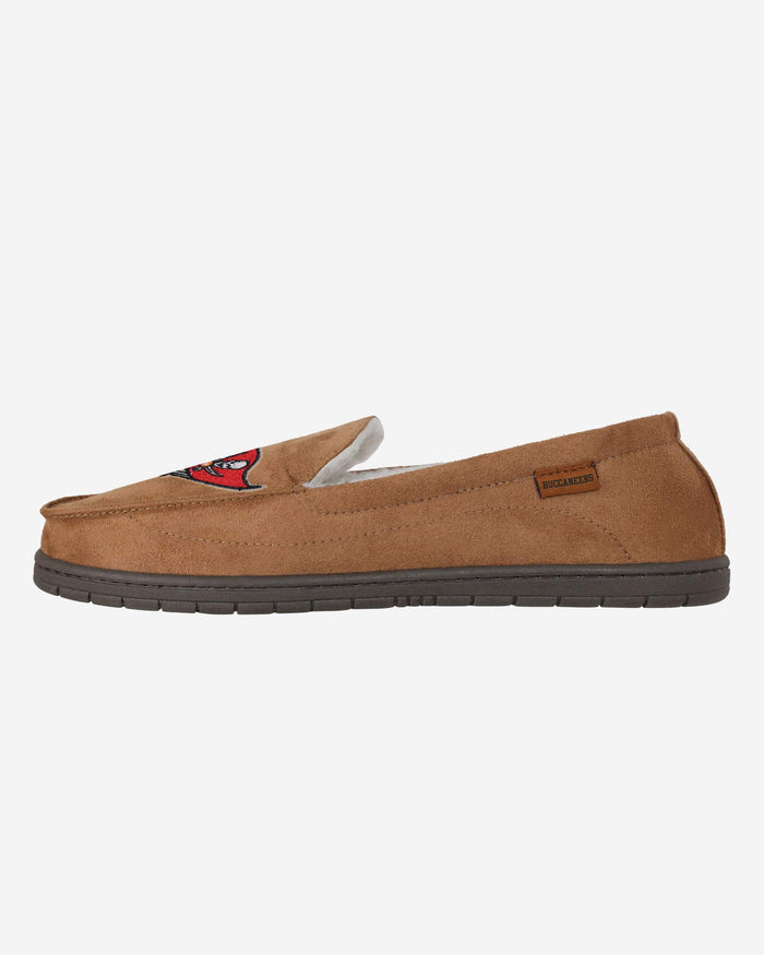 Tampa Bay Buccaneers Beige Moccasin Slipper FOCO S - FOCO.com