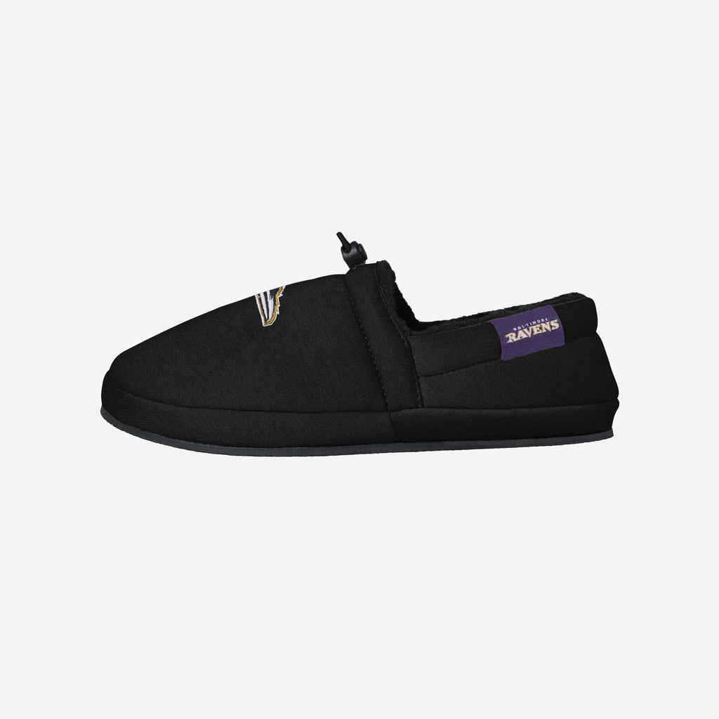 Baltimore Ravens Big Logo Athletic Moccasin Slipper FOCO S - FOCO.com