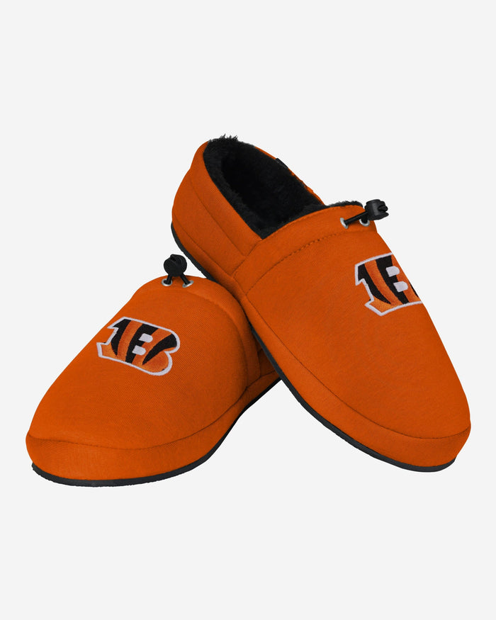 Cincinnati Bengals Big Logo Athletic Moccasin Slipper FOCO - FOCO.com