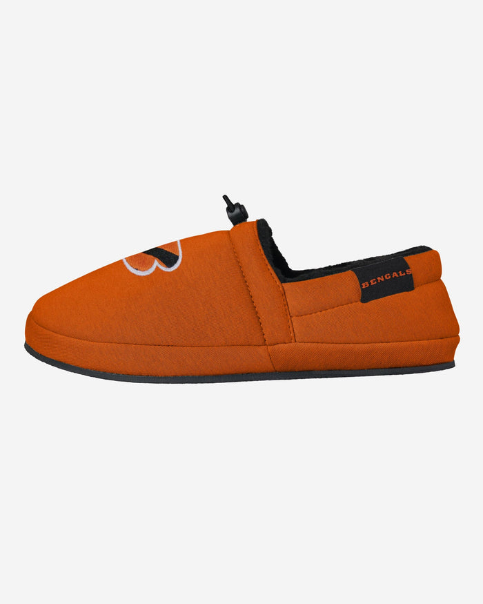 Cincinnati Bengals Big Logo Athletic Moccasin Slipper FOCO S - FOCO.com