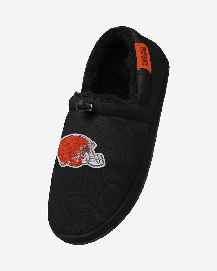 Cleveland Browns Big Logo Athletic Moccasin Slipper FOCO - FOCO.com