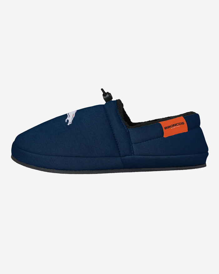 Denver Broncos Big Logo Athletic Moccasin Slipper FOCO S - FOCO.com