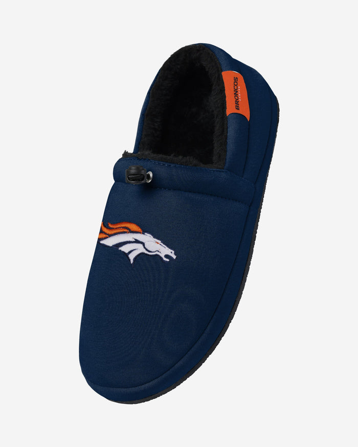 Denver Broncos Big Logo Athletic Moccasin Slipper FOCO - FOCO.com