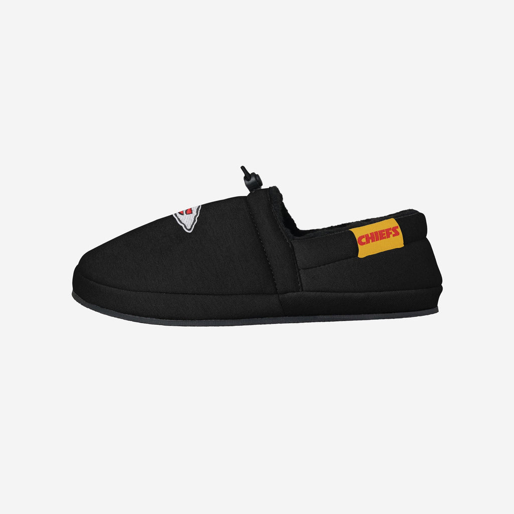 Kansas City Chiefs Big Logo Athletic Moccasin Slipper FOCO S - FOCO.com