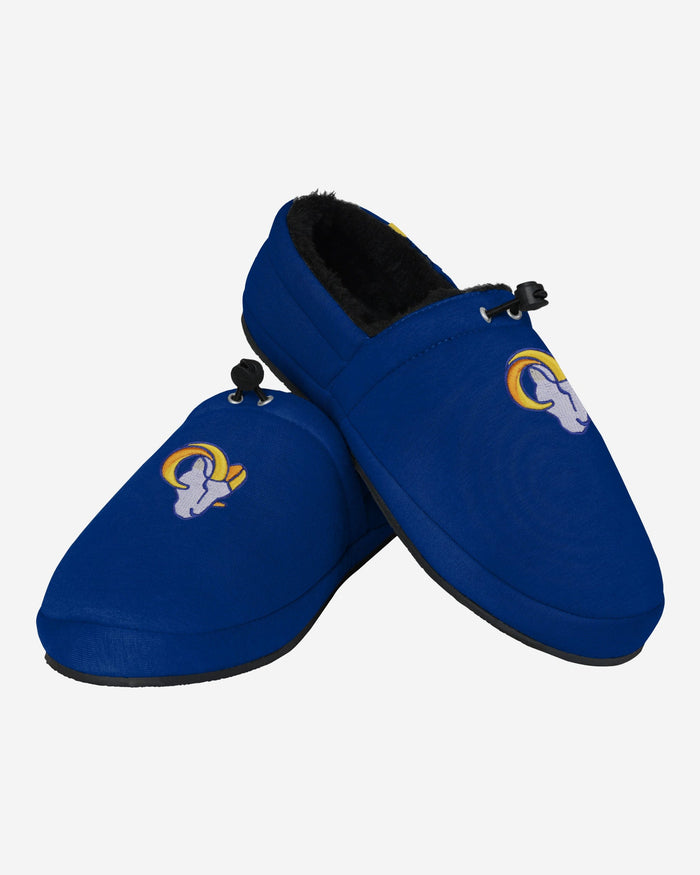 Los Angeles Rams Big Logo Athletic Moccasin Slipper FOCO - FOCO.com