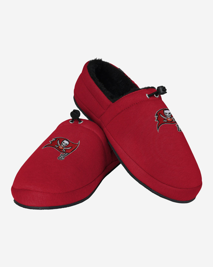 Tampa Bay Buccaneers Big Logo Athletic Moccasin Slipper FOCO - FOCO.com