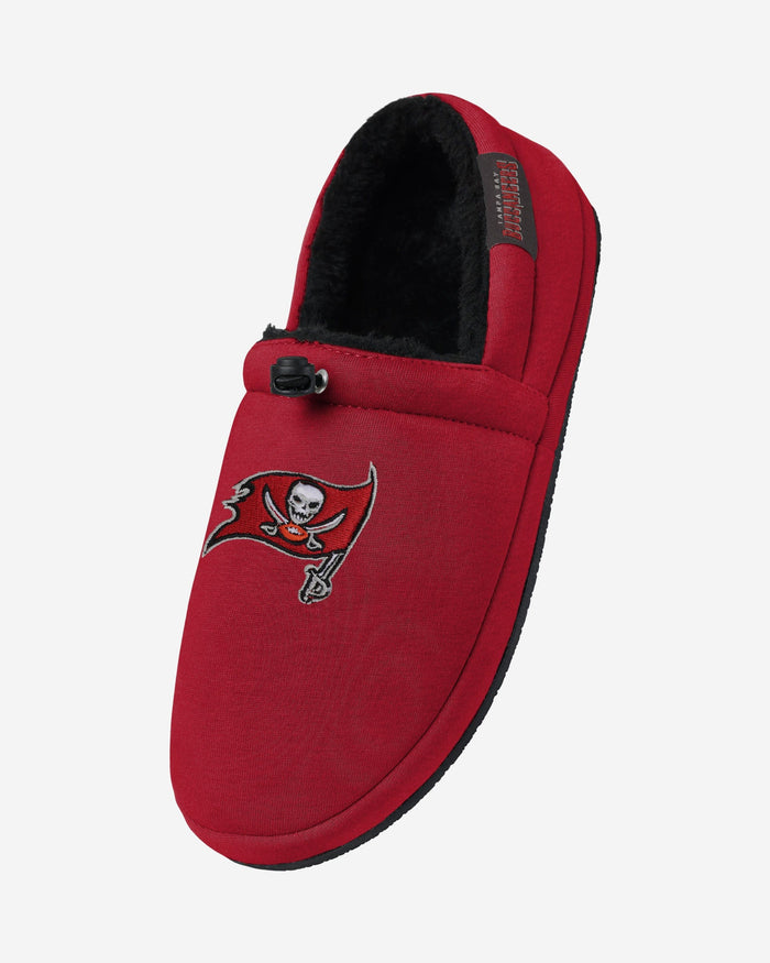 Tampa Bay Buccaneers Big Logo Athletic Moccasin Slipper FOCO - FOCO.com