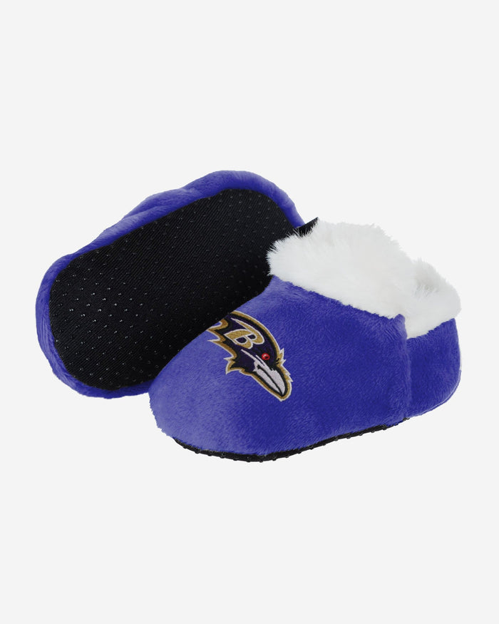 Baltimore Ravens Logo Baby Bootie Slipper FOCO - FOCO.com