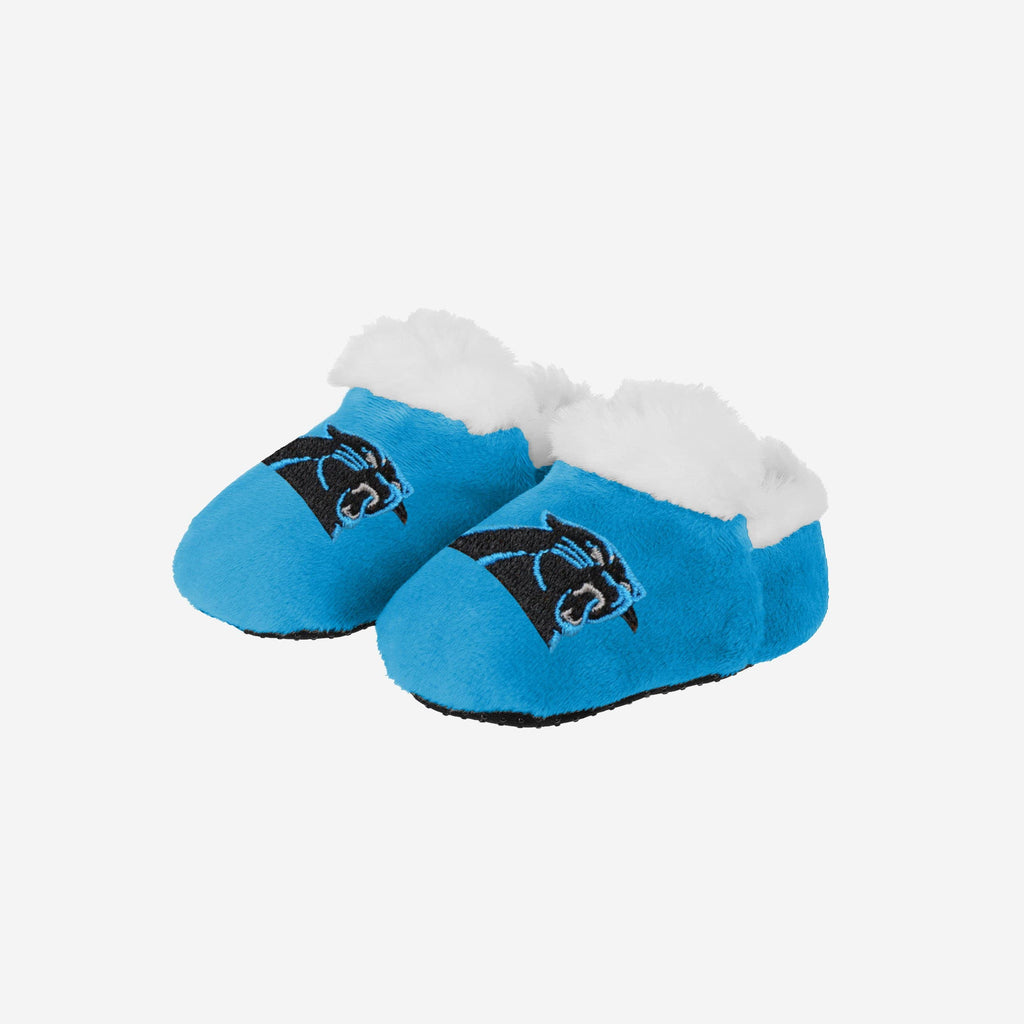 Carolina Panthers Logo Baby Bootie Slipper FOCO 0-3 mo - FOCO.com