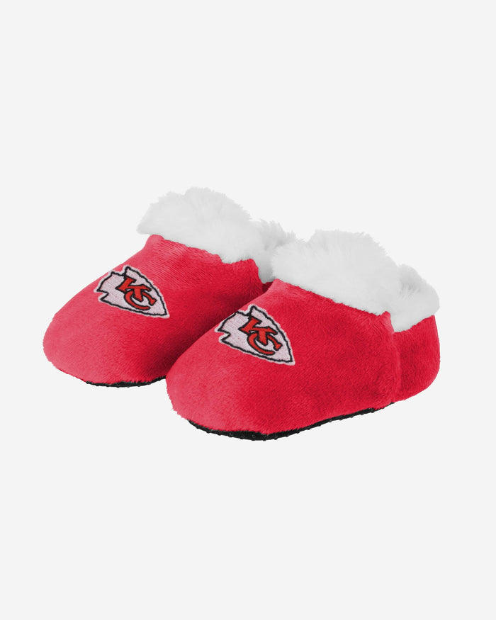 Kansas City Chiefs Logo Baby Bootie Slipper FOCO 0-3 mo - FOCO.com