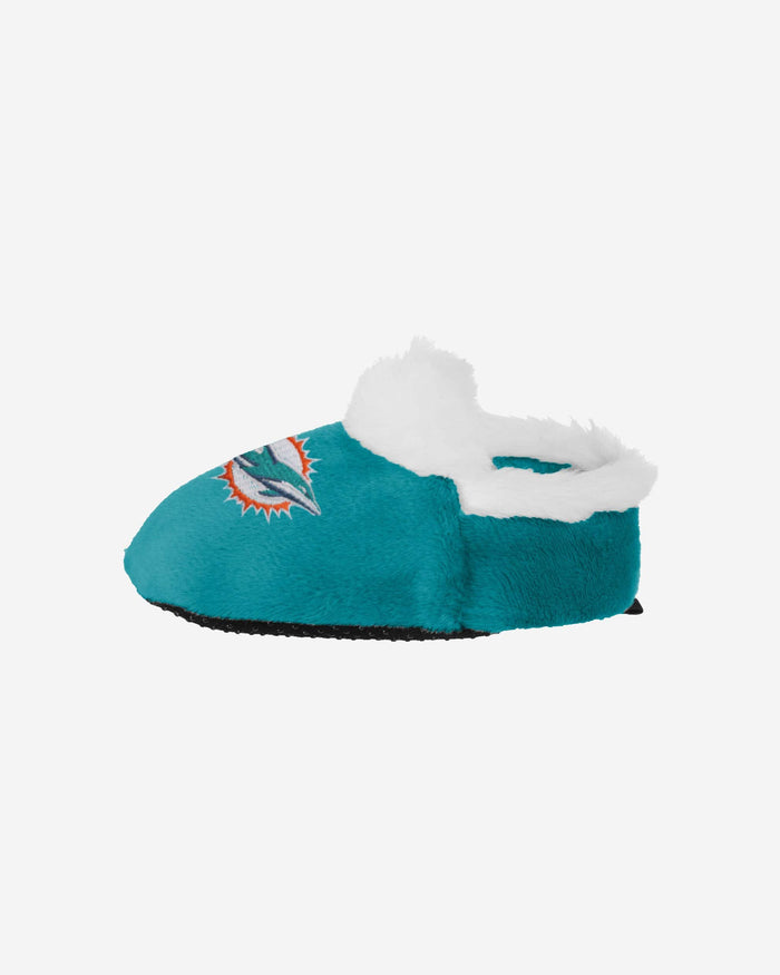 Miami Dolphins Logo Baby Bootie Slipper FOCO - FOCO.com