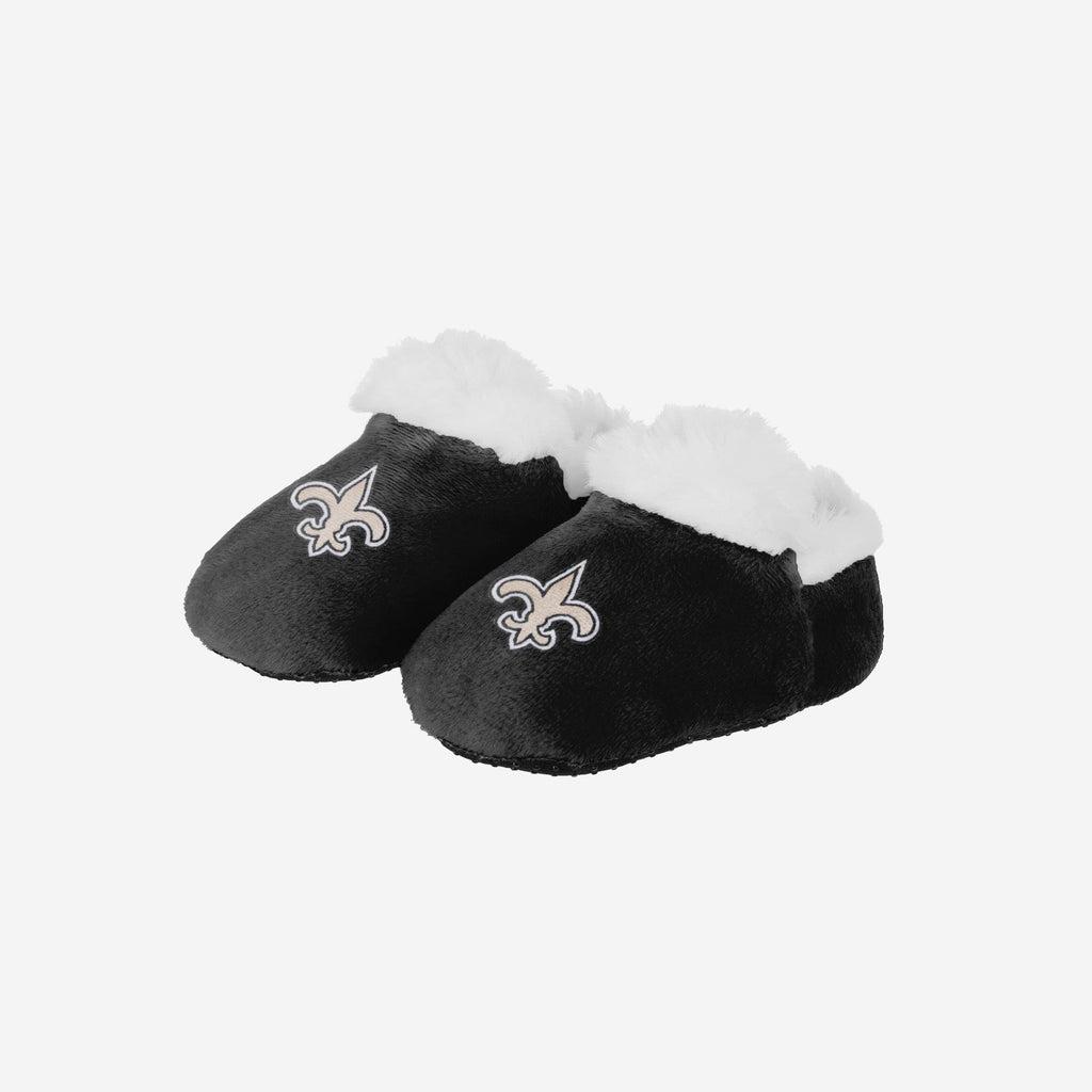 New Orleans Saints Logo Baby Bootie Slipper FOCO 0-3 mo - FOCO.com