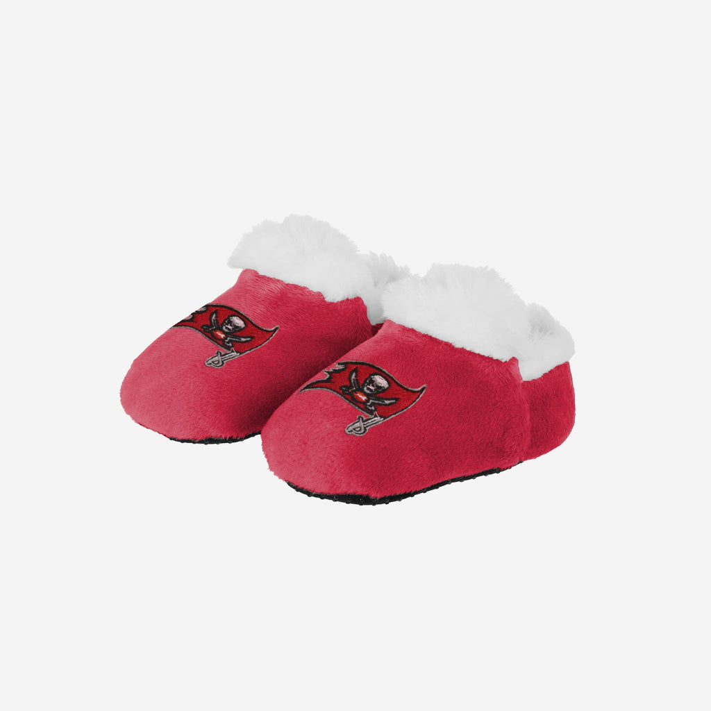 Tampa Bay Buccaneers Logo Baby Bootie Slipper FOCO 0-3 mo - FOCO.com