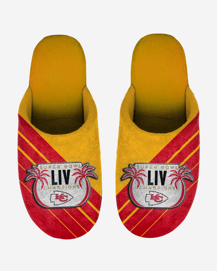 Kansas City Chiefs Super Bowl LIV Champions Slide Slipper FOCO S - FOCO.com