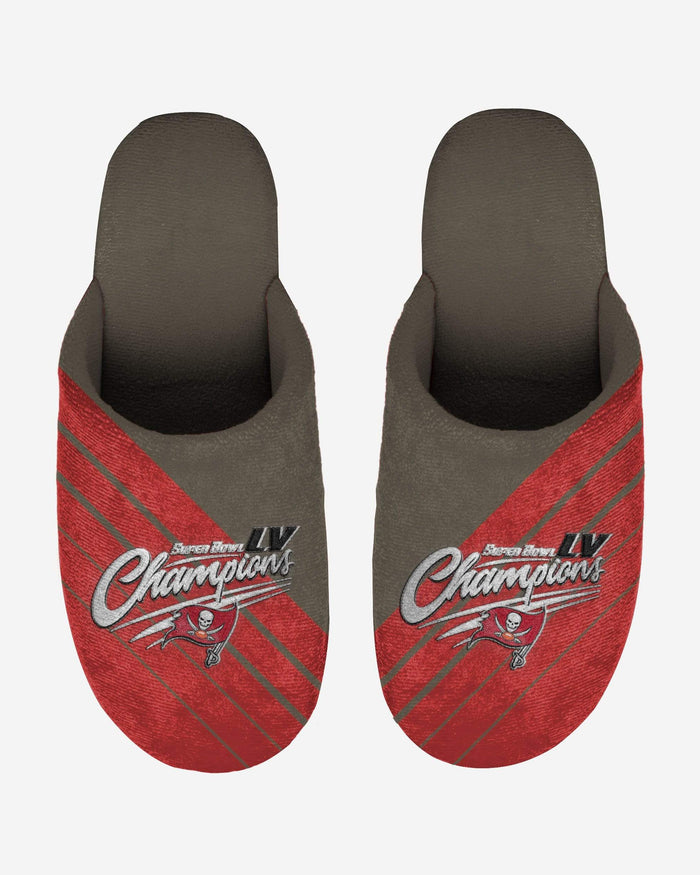 Tampa Bay Buccaneers Super Bowl LV Champions Slide Slipper FOCO - FOCO.com