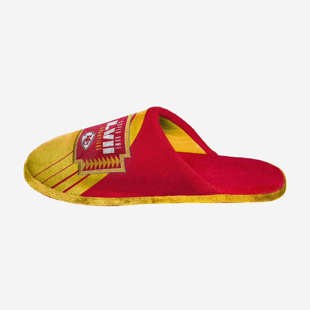 Kansas City Chiefs Super Bowl LVII Champions Big Logo Slipper FOCO S - FOCO.com