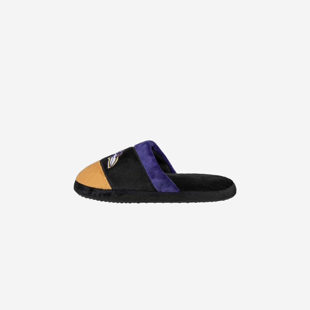 Baltimore Ravens Youth Colorblock Slide Slipper FOCO - FOCO.com