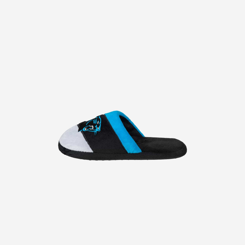 Carolina Panthers Youth Colorblock Slide Slipper FOCO - FOCO.com