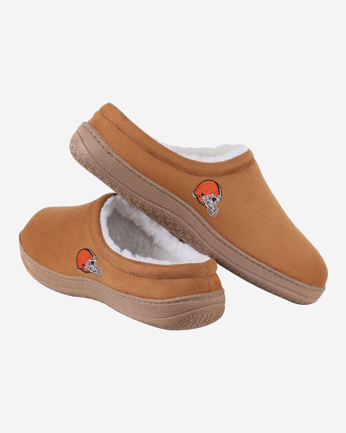 Cleveland Browns Low Top Suede Slipper FOCO - FOCO.com