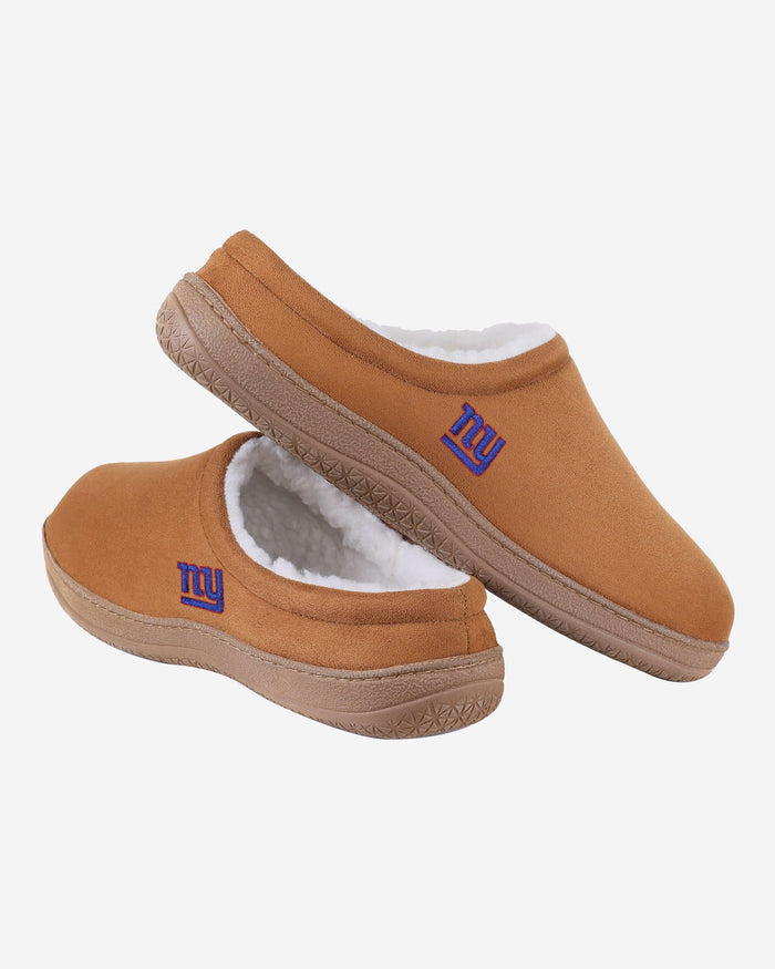 New York Giants Low Top Suede Slipper FOCO - FOCO.com