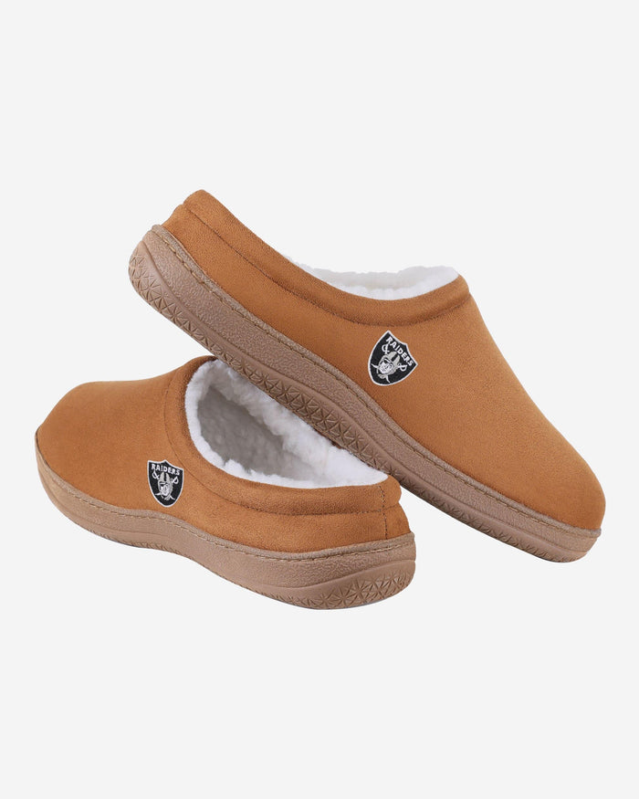 Las Vegas Raiders Low Top Suede Slipper FOCO - FOCO.com
