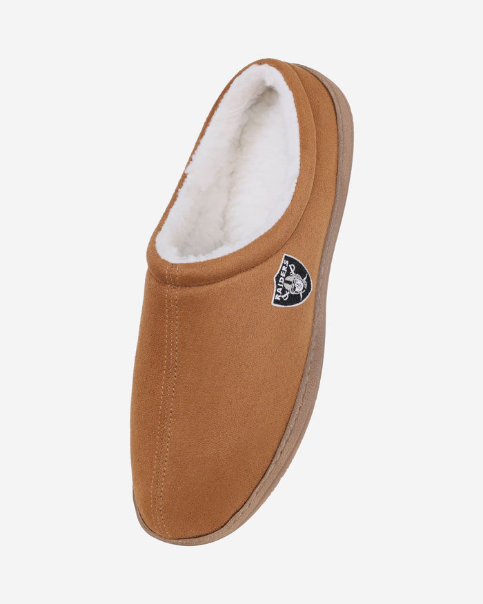 Las Vegas Raiders Low Top Suede Slipper FOCO - FOCO.com