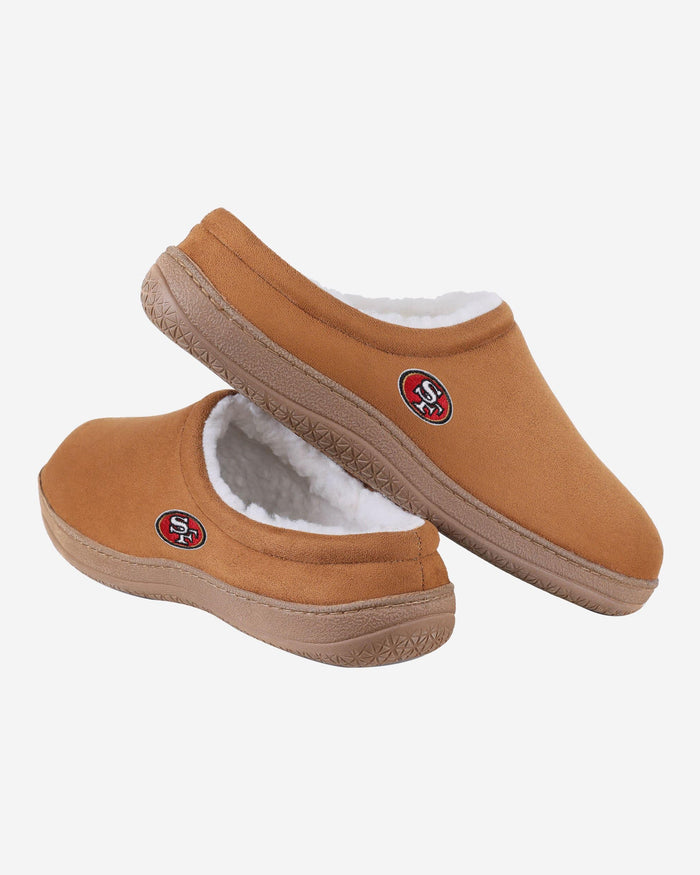 San Francisco 49ers Low Top Suede Slipper FOCO - FOCO.com