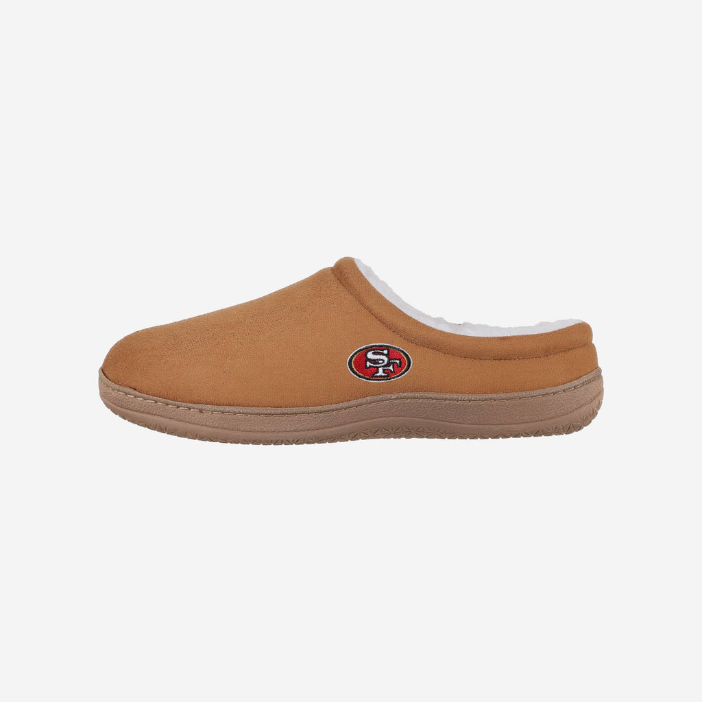 San Francisco 49ers Low Top Suede Slipper FOCO S - FOCO.com