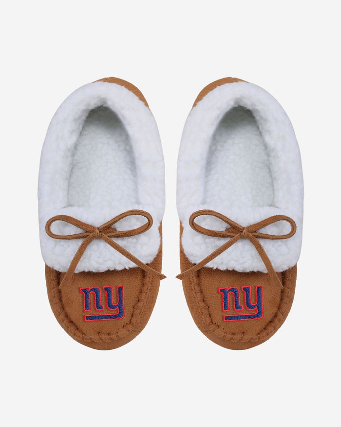 New York Giants Youth Moccasin Slipper FOCO S - FOCO.com