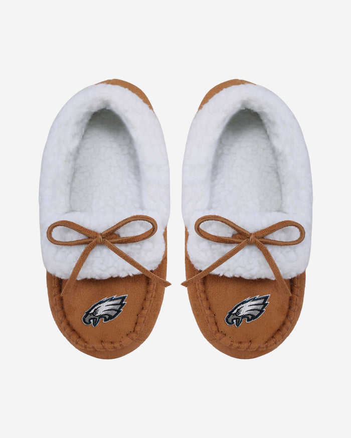 Philadelphia Eagles Youth Moccasin Slipper FOCO S - FOCO.com