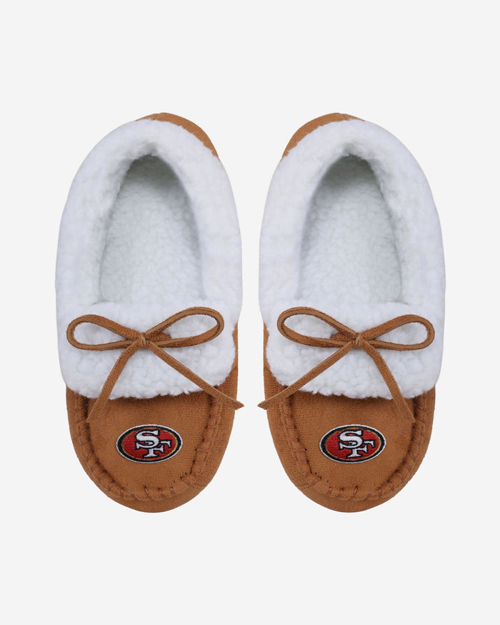 San Francisco 49ers Youth Moccasin Slipper FOCO S - FOCO.com