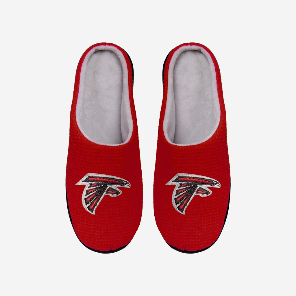 Atlanta Falcons Memory Foam Slide Slipper FOCO S - FOCO.com