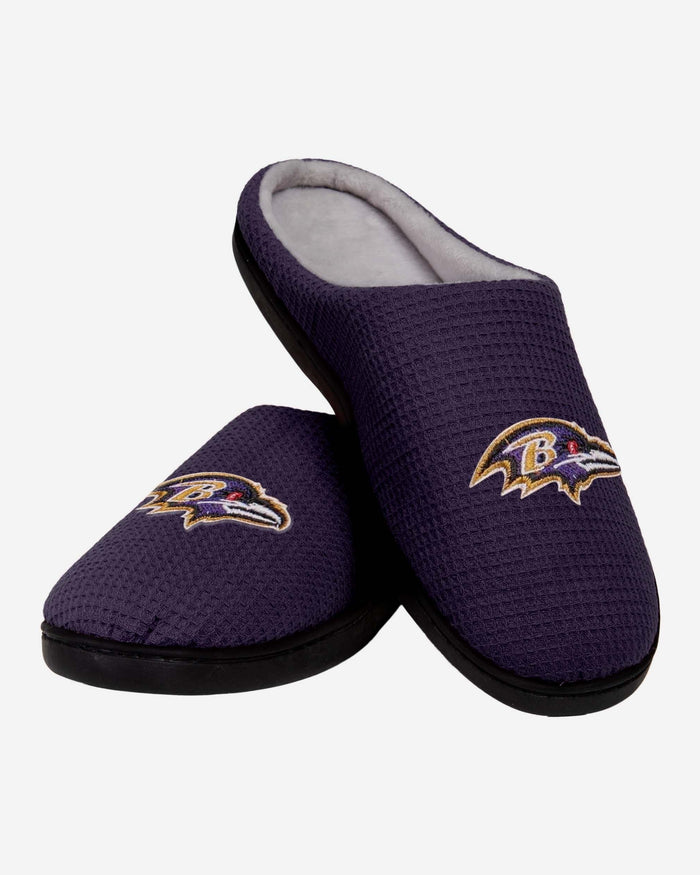 Baltimore Ravens Memory Foam Slide Slipper FOCO - FOCO.com